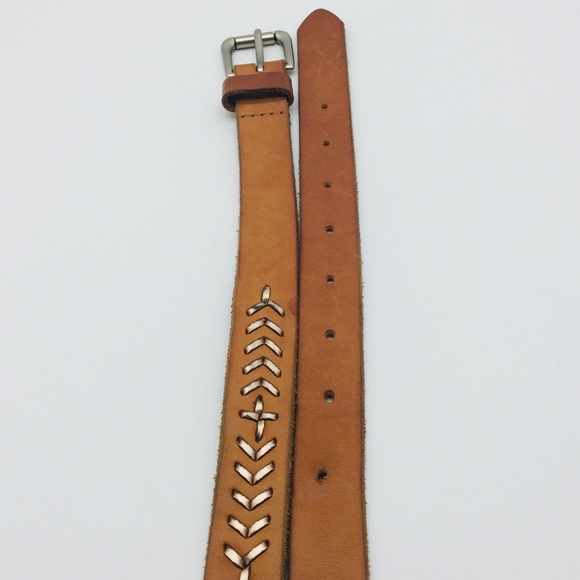 AE BOHO CHIC LEATHER BELT || Brown || XS - Picture 6 of 8
